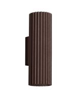 Wandlamp Karbon bruin 20cm