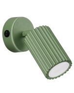 Wandspot Karbon saliegroen 16cm