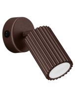 Wandspot Karbon bruin 16cm