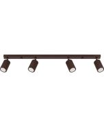 Plafondspot Karbon bruin 81cm