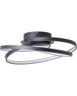 Plafondlamp Labyrinth zwart 40cm