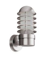 Searchlight Louvre 051 staal kleurige buitenlamp