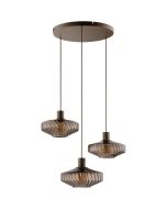Hanglamp Lyn koffie 69cm