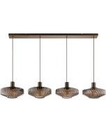 Hanglamp Lyn koffie 130cm