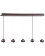 Hanglamp Meteor LED zwartnikkel 115cm