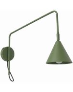 Wandlamp Nox olijfgroen 61cm