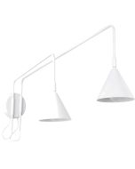 Wandlamp Nox wit 80cm