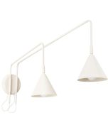 Wandlamp Nox beige 80cm