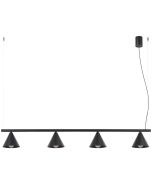 Hanglamp Nox zwart 122cm