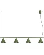 Hanglamp Nox olijfgroen 122cm