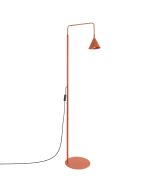 Vloerlamp Nox okerrood 165cm