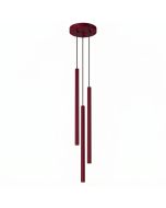 Hanglamp Pastelo bordeauxrood 20cm