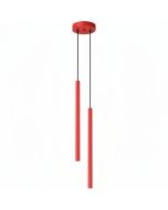 Hanglamp Pastelo rood 15cm