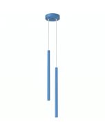 Hanglamp Pastelo lichtblauw 15cm