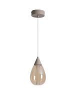 Hanglamp Pear zand 15cm