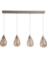 Hanglamp Pear zand 105cm