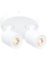 Freelight Razza PL1502W wit metalen plafondspot