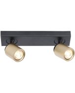 Freelight Razza PL1521BG zwart met gouden spots