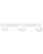 Freelight Razza PL1531W wit metalen spots