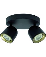 Freelight Solare PL4302Z zwart met gouden spot