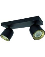 Freelight Solare PL4321Z zwart met goudkleurige spot