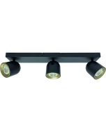 Freelight Solare PL4331Z zwart met goudkleurige spot