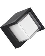 Trio Puno R27026132 mat zwarte buitenwandlamp