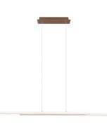 Reality Odio R37882176 warm grijs met koffiekleurige hanglamp
