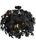 Trio Leavy R60463032 plafondlamp met bladeren