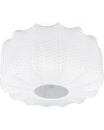 Casalum Madeline R61971901 plafonniere van wit textiel
