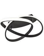 Plafondlamp Course zwart 45cm