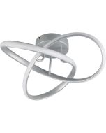 Plafondlamp Meo grijs 40cm