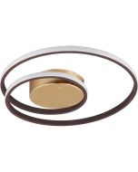 Trio Zibal R62911124 roestbruine plafonniere