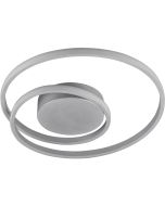 Plafonniere Zibal grijs 39cm