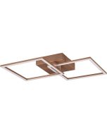 Trio Trail R64492165 koffie kleurige plafondlamp