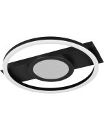 Reality Wheeler R64801132 zwarte plafondlamp