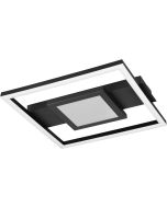 Plafondlamp Wheeler zwart 35cm