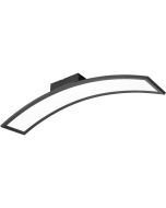 Plafonniere Sigma zwart 77cm