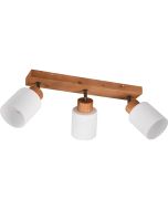 Trio Assam R81113030 natuur houten spot met glas