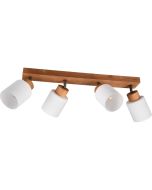 Trio Assam R81114030 hout met glazen spot