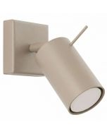 Wandlamp Ring taupe 16cm