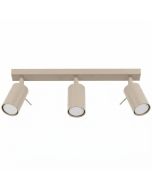 Plafondlamp Ring taupe 45cm