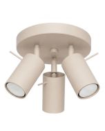 Plafondlamp Ring taupe 26cm