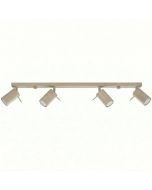 Plafondlamp Ring taupe 80cm