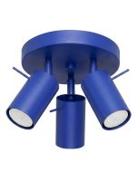 Plafondspot Ring ultramarijn 26cm