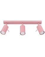 Plafondlamp Ring roze 45cm