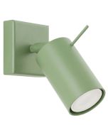 Wandlamp Ring saliegroen 16cm