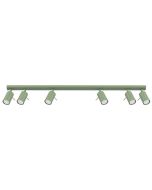 Plafondspot Ring saliegroen 118cm