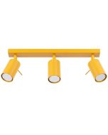 Plafondspot Ring geel 45cm
