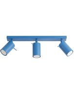 Plafondspot Ring lichtblauw 45cm